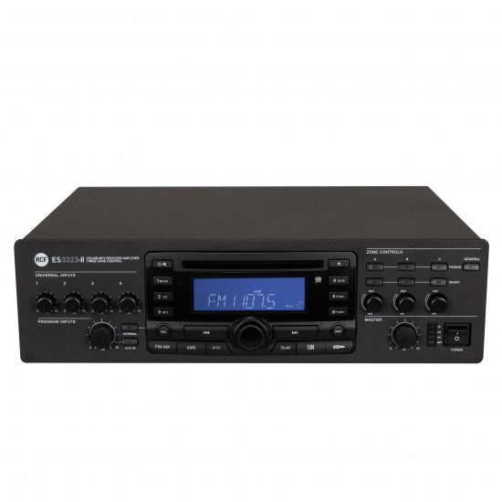 Amplificador con mixer y reproductor RCF ES 3323 II