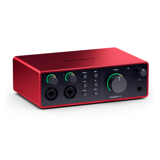 Focusrite Scarlett 4i4 4th Gen Interfaz de Audio USB
