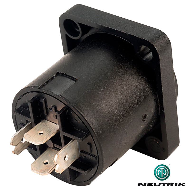 NEUTRIK NL4MPXX HEMBRA SPEAKON CUADRADO