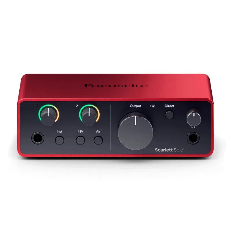 Interfaz de audio Focusrite Scarlett Solo 4th Gen – AliagaSonido Interfaz de audio Focusrite Scarlett Solo 4th Gen – AliagaSonido