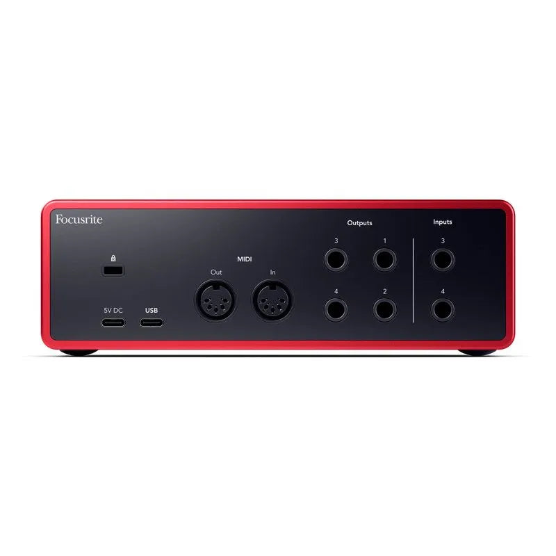 Focusrite Scarlett 4i4 4th Gen Interfaz de Audio USB