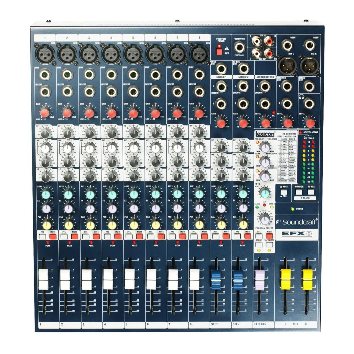 Consola Soundcraft EFX-8