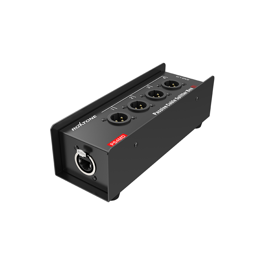 Roxtone PS4MD Splitter CAT5 XLR Macho