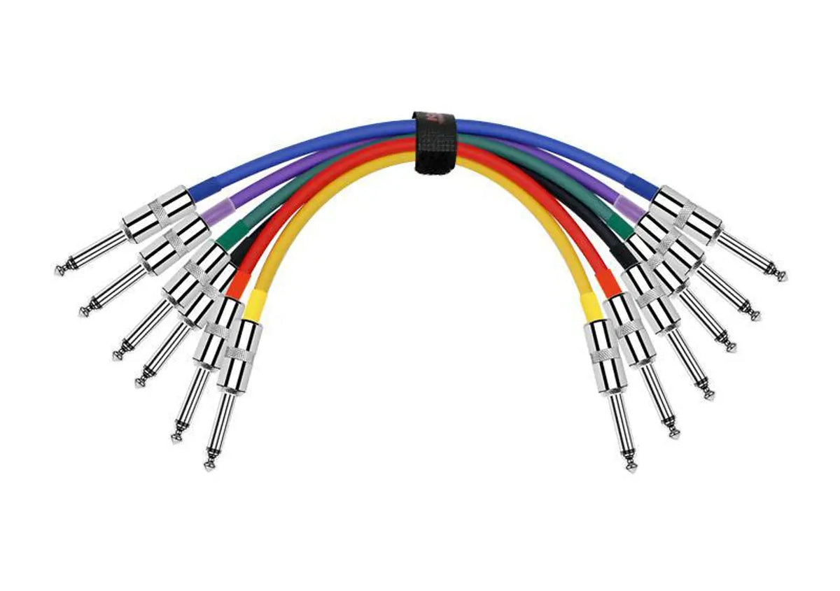 Pack 6 Cable patch 0,3M Ipv6-241-0,30 Kirlin