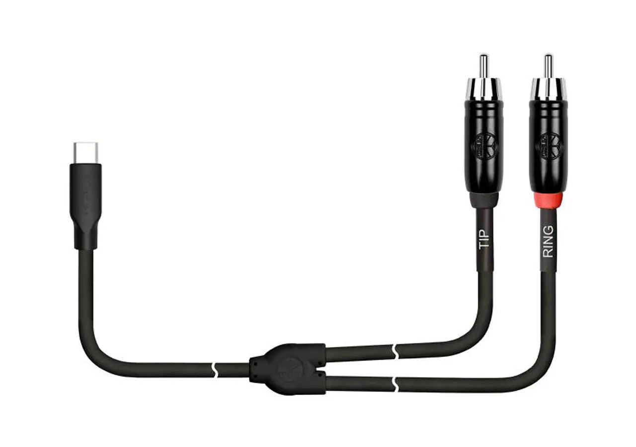 Cable USB-C a RCA 3M UY-C-394B-3 Kirlin