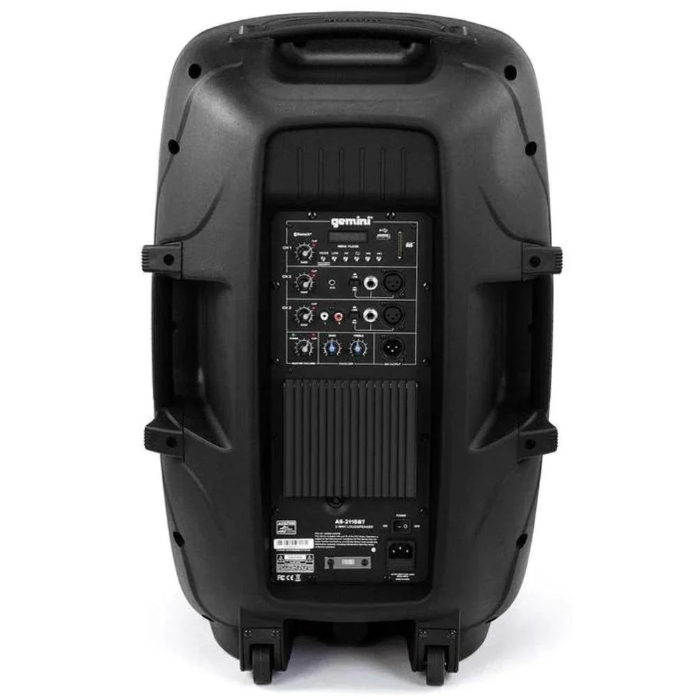 Gemini AS-2112BT Caja Activa 12" con Bluetooth