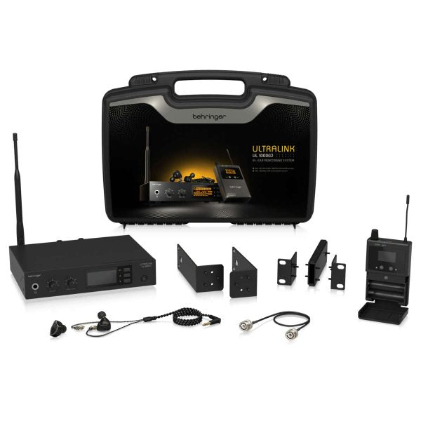 Behringer UltraLink UL 1000G2 Sistema Inalámbrico De Monitoreo In-Ear UHF