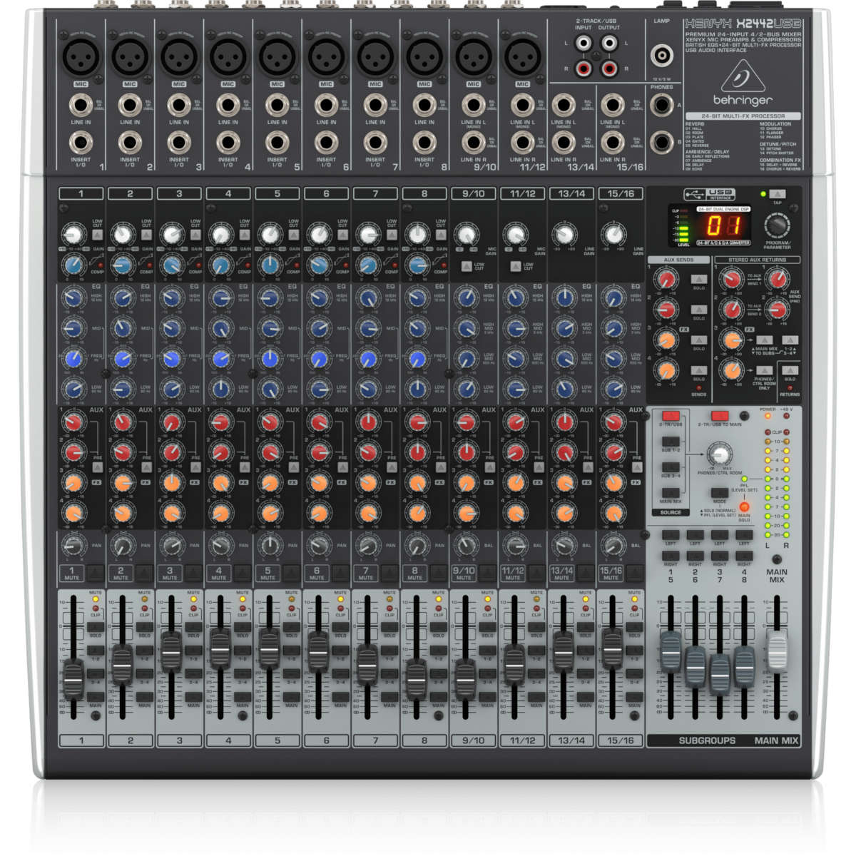 MEZCLADOR Behringer X2442 USB