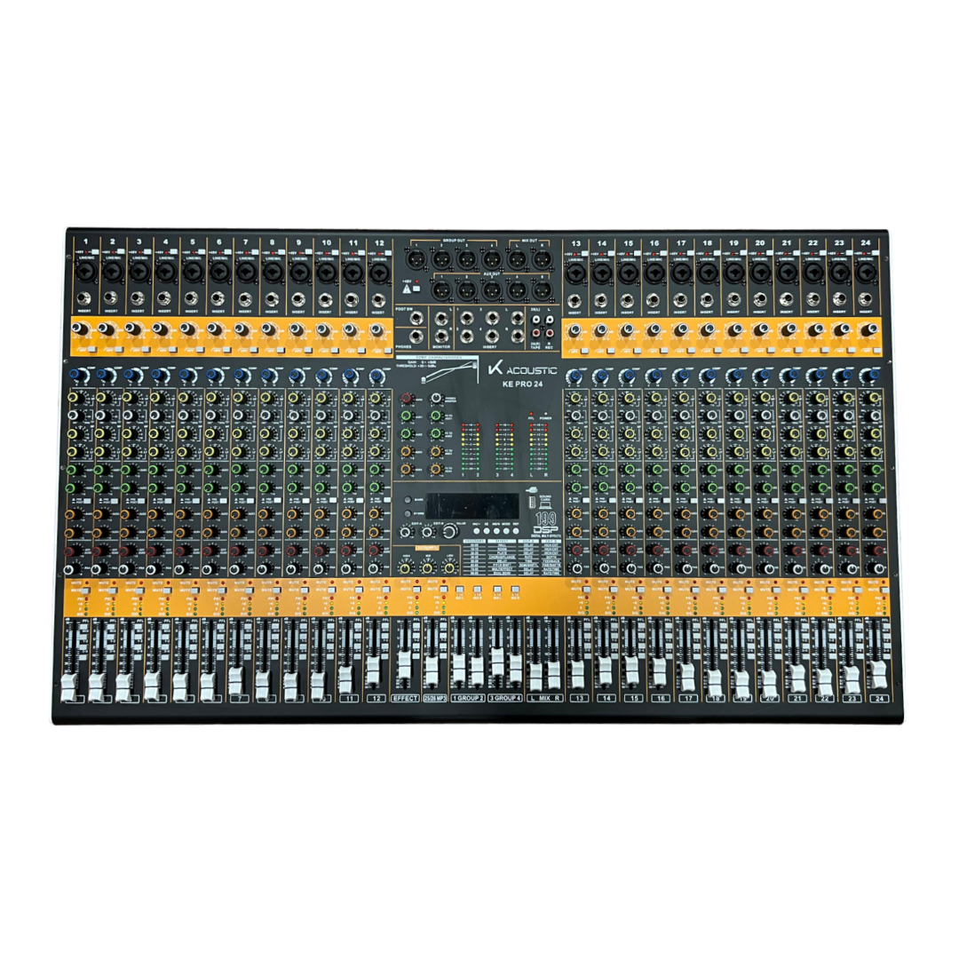 K-ACOUSTIC KE PRO 24 MIXER 24CH ANALOGA