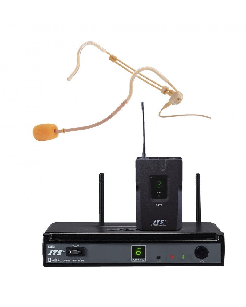 JTS E-7R/E-7TB CM-214 SISTEMA INALAMBRICO CINTILLO