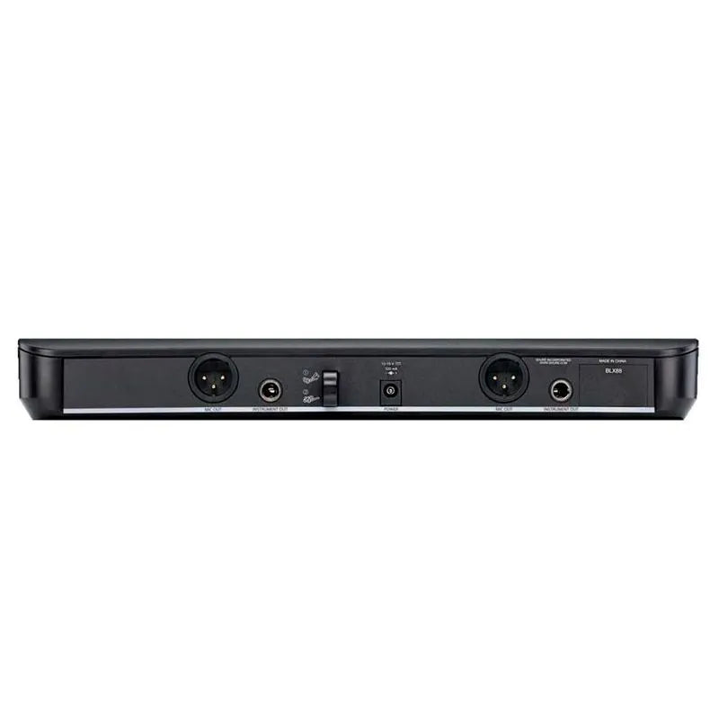 Sistema Inalámbrico Shure BLX288/PG58-M15 con dos Micrófono PGA58