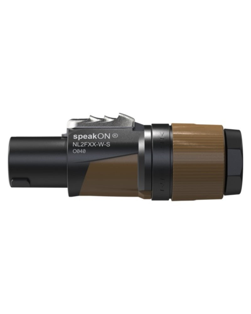 Neutrik NL2FXX-W-S Speakon 2 polos