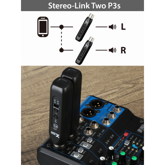 XVIVE P3D Receptor dual Bluetooth