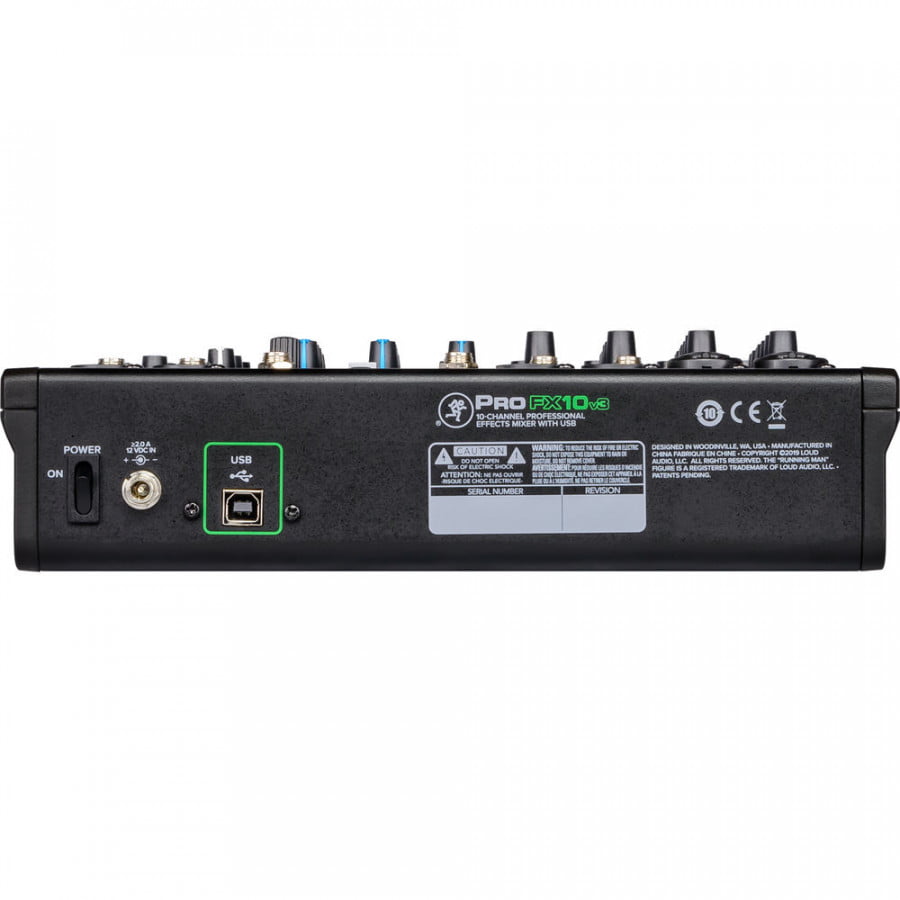 MIXER 10 CANALES CON EFECTOS USB PROFX10V3 MACKIE