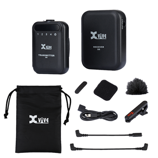XVIVE U6 Sistema de micrófono inalámbrico compacto