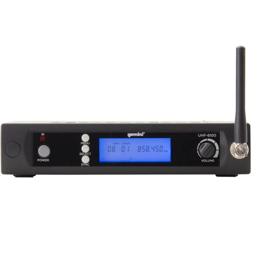 Gemini UHF-6100HL Sistema Inalámbrico de Cintillo