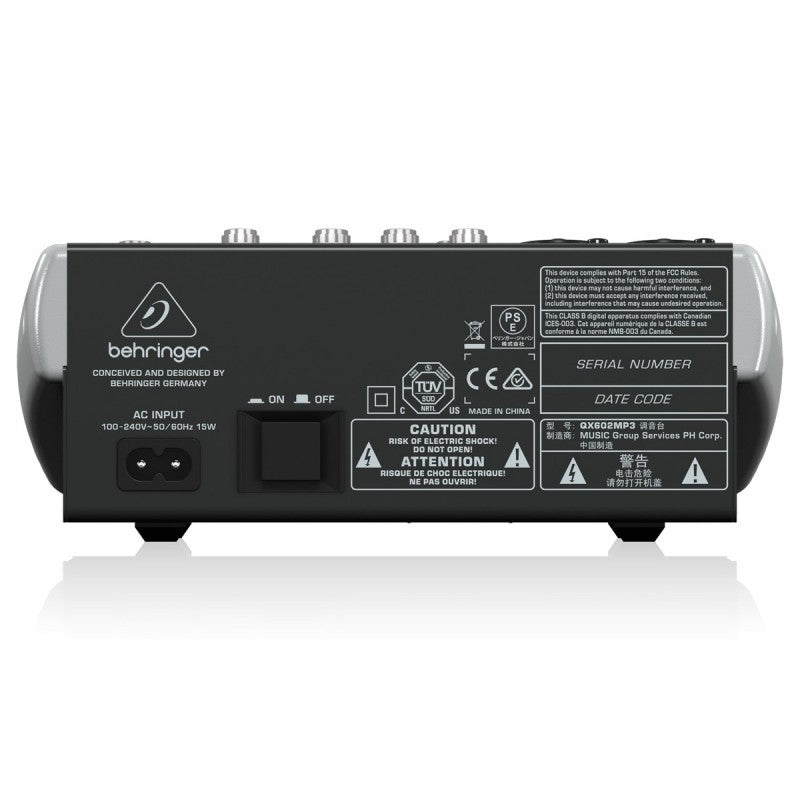 Behringer Xenyx QX602MP3