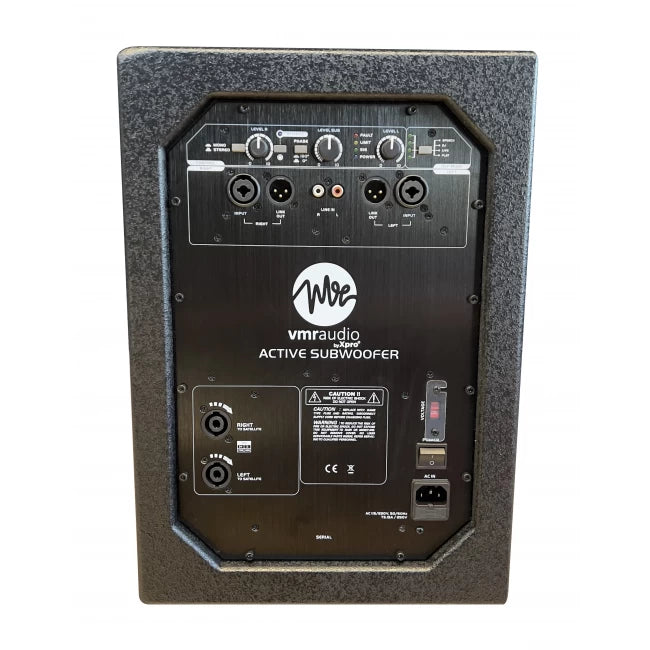 VMR AUDIO DEEP-COMBO | COMBO PA BLUETOOTH SUBWOOFER DE 10 PULGADAS + 2 SATELITES