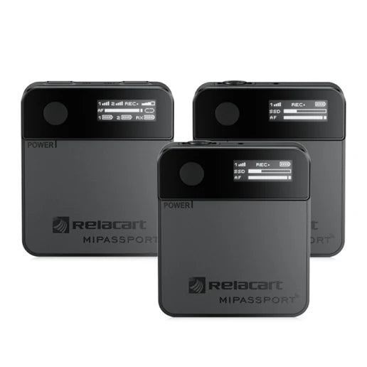 Relacart MI2 PRO Sistema de Micrófonos Inalámbricos Lavalier