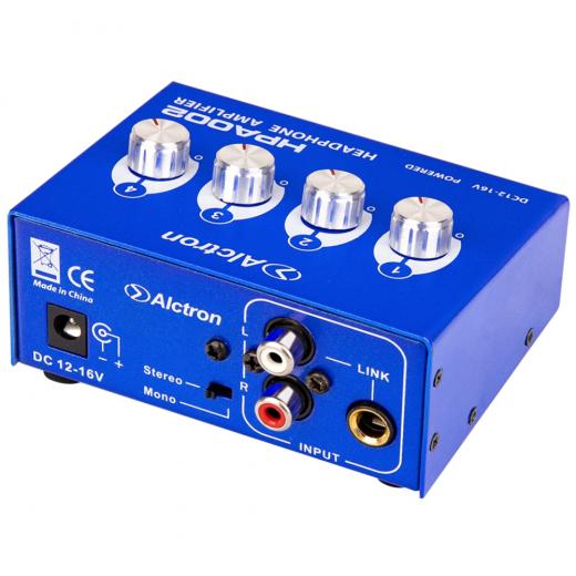 Alctron HPA002 Amplificador de Audifonos 4 Canales