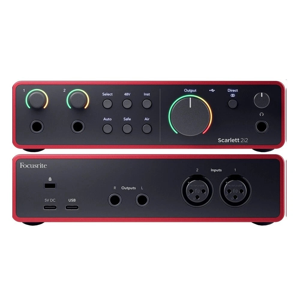 Interfaz de audio Focusrite Scarlett 2i2 4th Gen