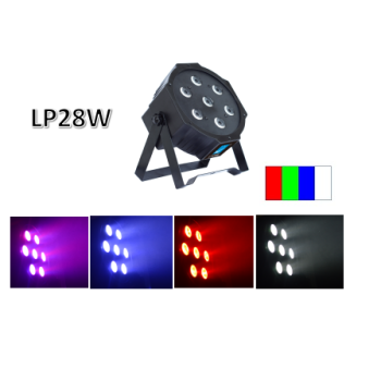 BD-LP28W MINI LED SLIM PAR 7x4W QUAD RGBW
