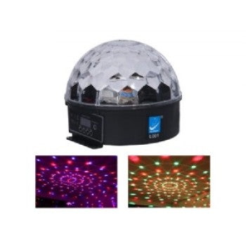 BD-L001 RBGWAP LED CRYSTAL 6x3W DMX-512