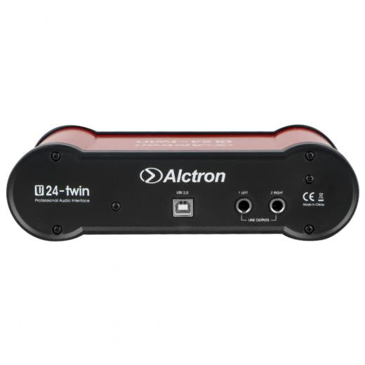 Alctron U24TWIN Interfaz de Audio USB 2X2