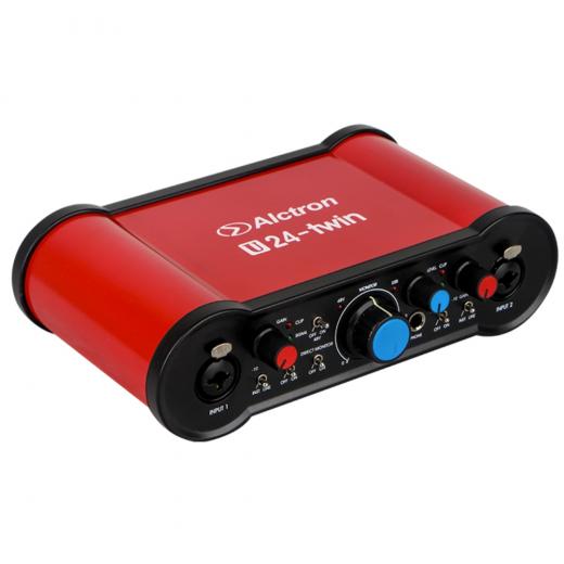 Alctron U24TWIN Interfaz de Audio USB 2X2