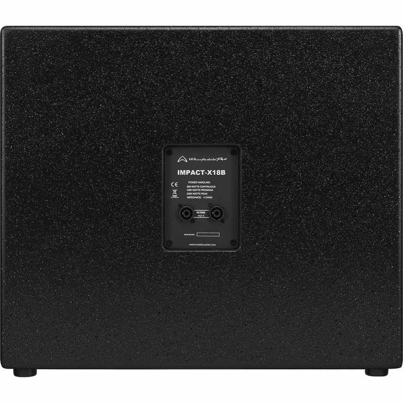 WHARFEDALE PRO IMPACT-X18B SUBWOOFER - 18" 500W