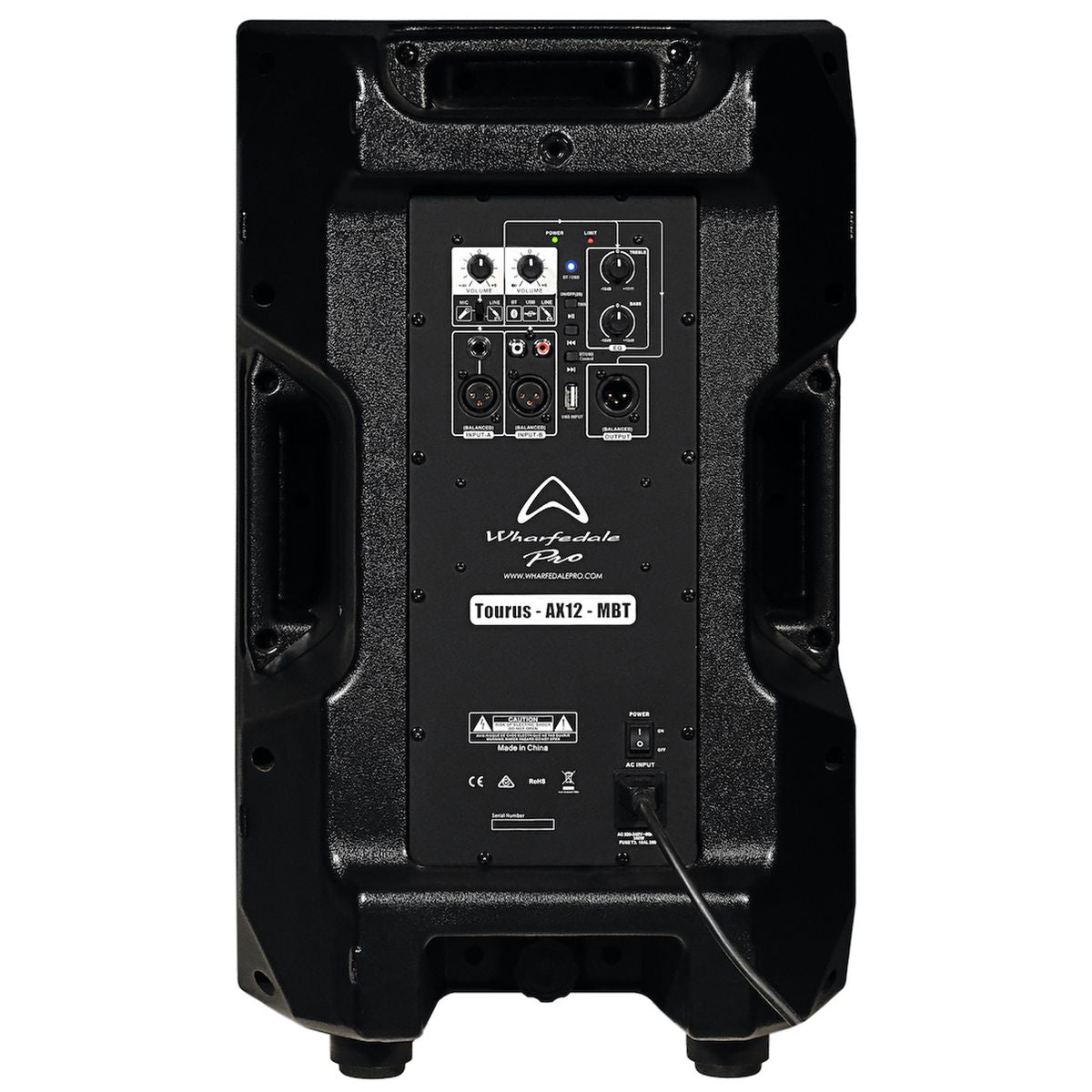 Caja acústica activa Wharfedale Tourus AX-12 MBT de 350 Watts
