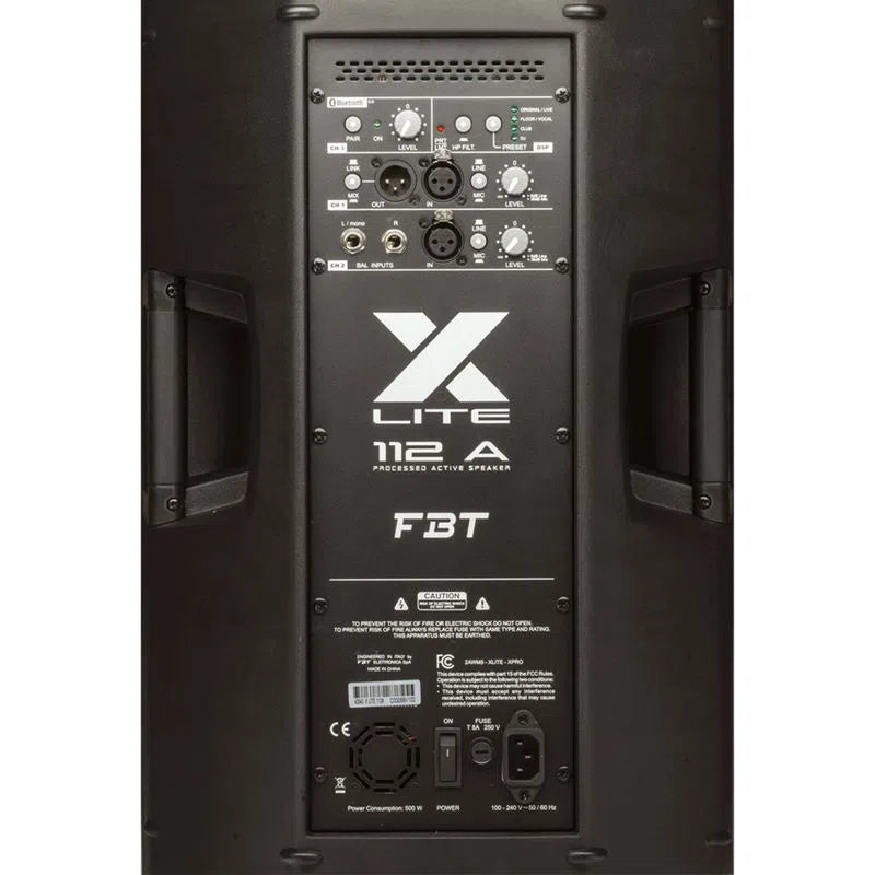 FBT X-LITE 112A PARLANTE ACTIVO DE 12"