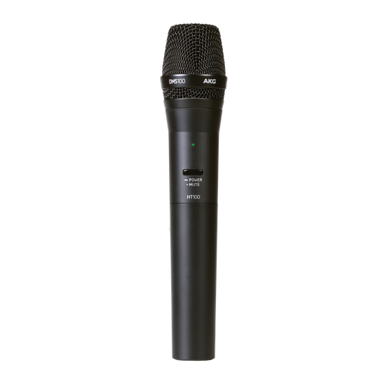 AKG DMS100 VOCAL SET - SISTEMA INALAMBRICO