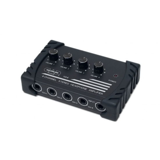Amplificador de audífonos de cuatro canales CAD AUDIO HA4
