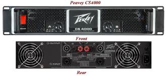 AMPLIFICADOR Peavey CS4000