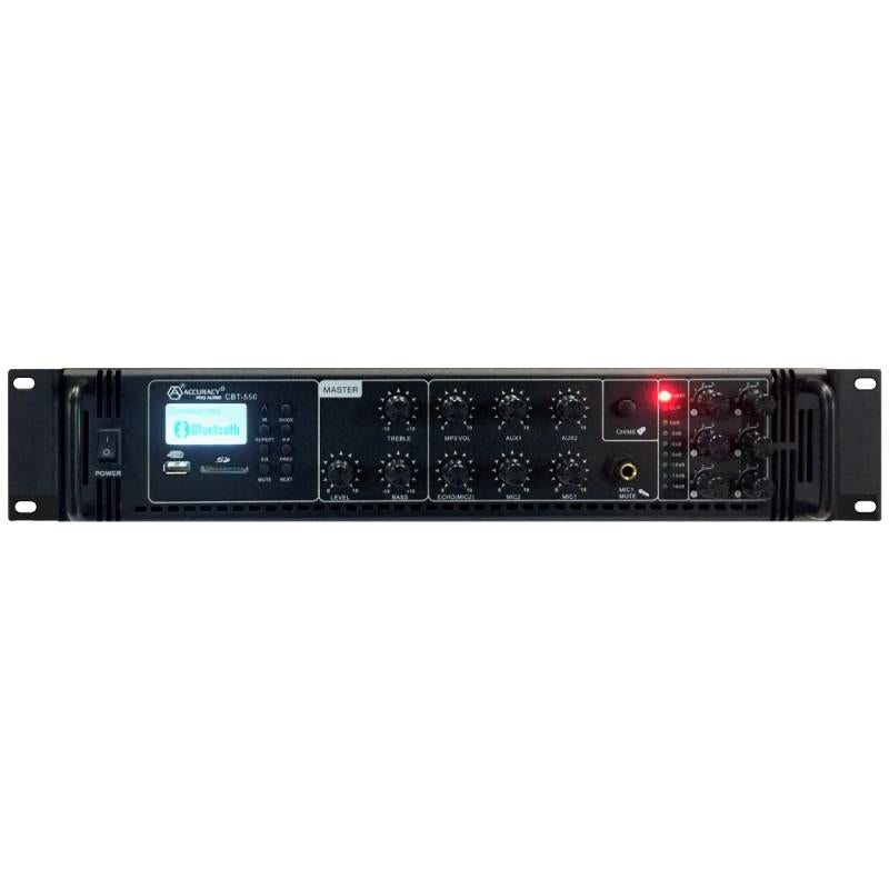 Accuracy Pro Audio CBT550 Amplificador Linea 6 Zonas