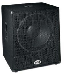 B52 PROFESSIONAL - MX18SP - Subwoofer Pasivo 1x18" 550W RMS Pintura Epoxica