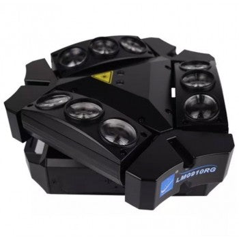 BD-LM0910RG NUEVO LED TRI SPIDER 9X10W RGBW LASER RG