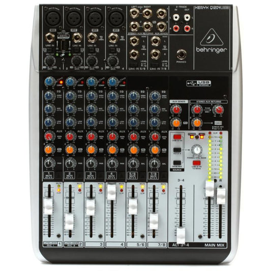 Behringer Xenyx Q1204USB Mezclador 12 Canales USB