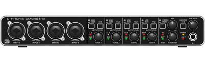 Behringer UMC404HD U-PHORIA, Interfaz de Audio USB