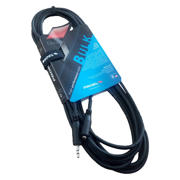 BULK515LU5 – Cable Extension MiniPlug 3,5 macho MiniPlug hembra 5M