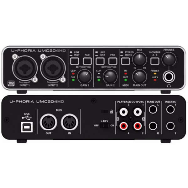 Behringer U-Phoria UMC204HD