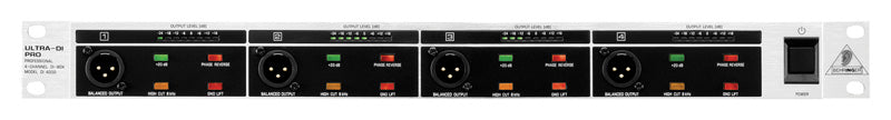 CAJA DIRECTA ACTIVA DE 4 CANALES Behringer DI4000