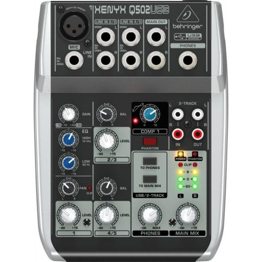 Consola con USB Behringer Xenyx Q502USB
