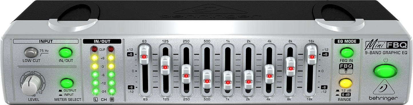 ECUALIZADOR 9 BANDAS Behringer FBQ800