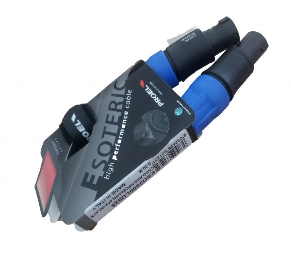 ESO2500LU025 – Cable Speakon HPC644 NL4FX NL4FX 0,25M