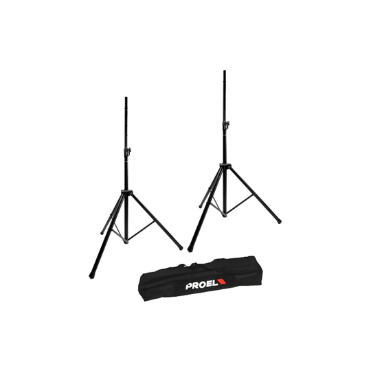 FRE300KIT – Set de 2 atriles de aluminio con funda