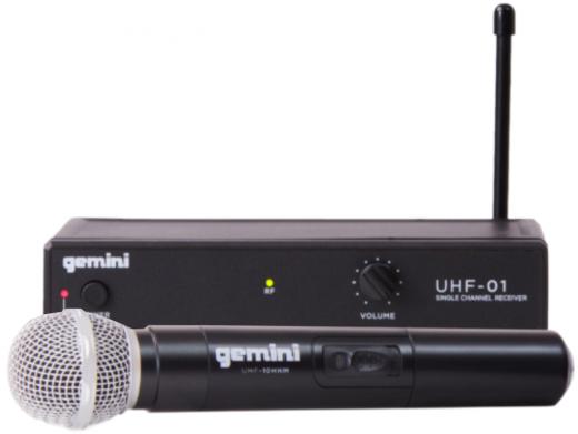 Gemini UHF-01M, Sistema Inalambrico Mano UHF