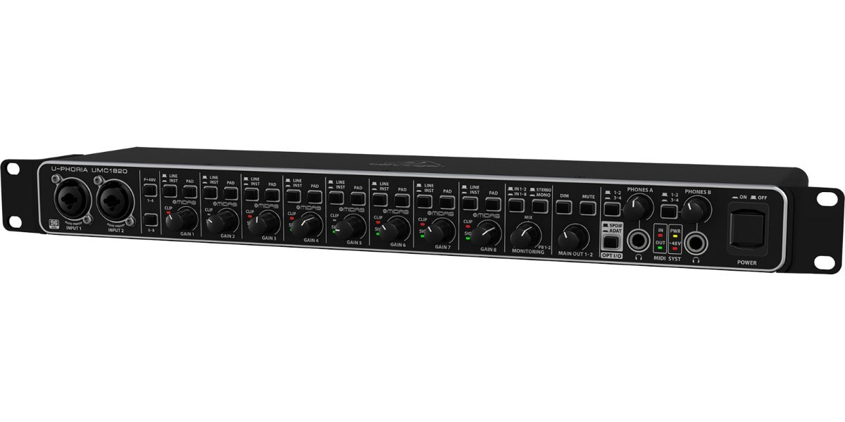 INTERFACE Behringer UMC 1820
