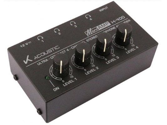 K-ACOUSTIC K-400 Amplificador de fonos